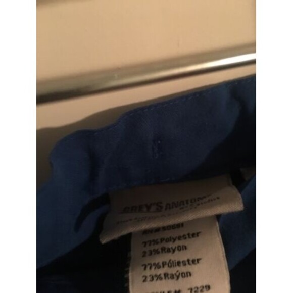 Grey's Anatomy Adult Unisex Scrub Pants Nurse Medical 1 Piece Size M Royal Blue - Picture 4 of 6